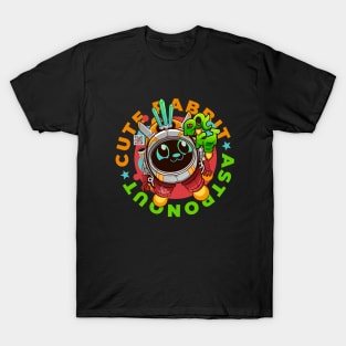 Cute Rabbit Astronout T-Shirt